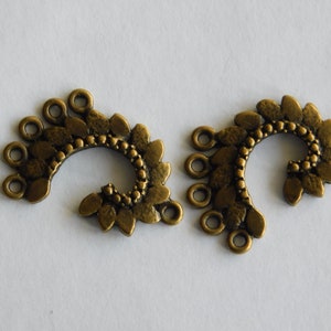 2 Connecteur lustre bronze