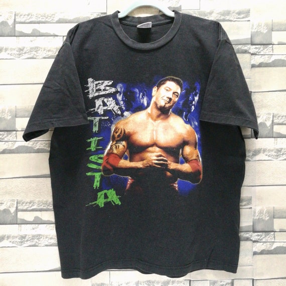 Vintage David BATISTA Wresting T Shirt 