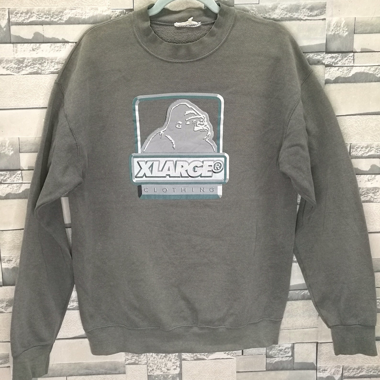 Rare Vintage XLARGE Clothing classic logo sweatshirt size L | Etsy