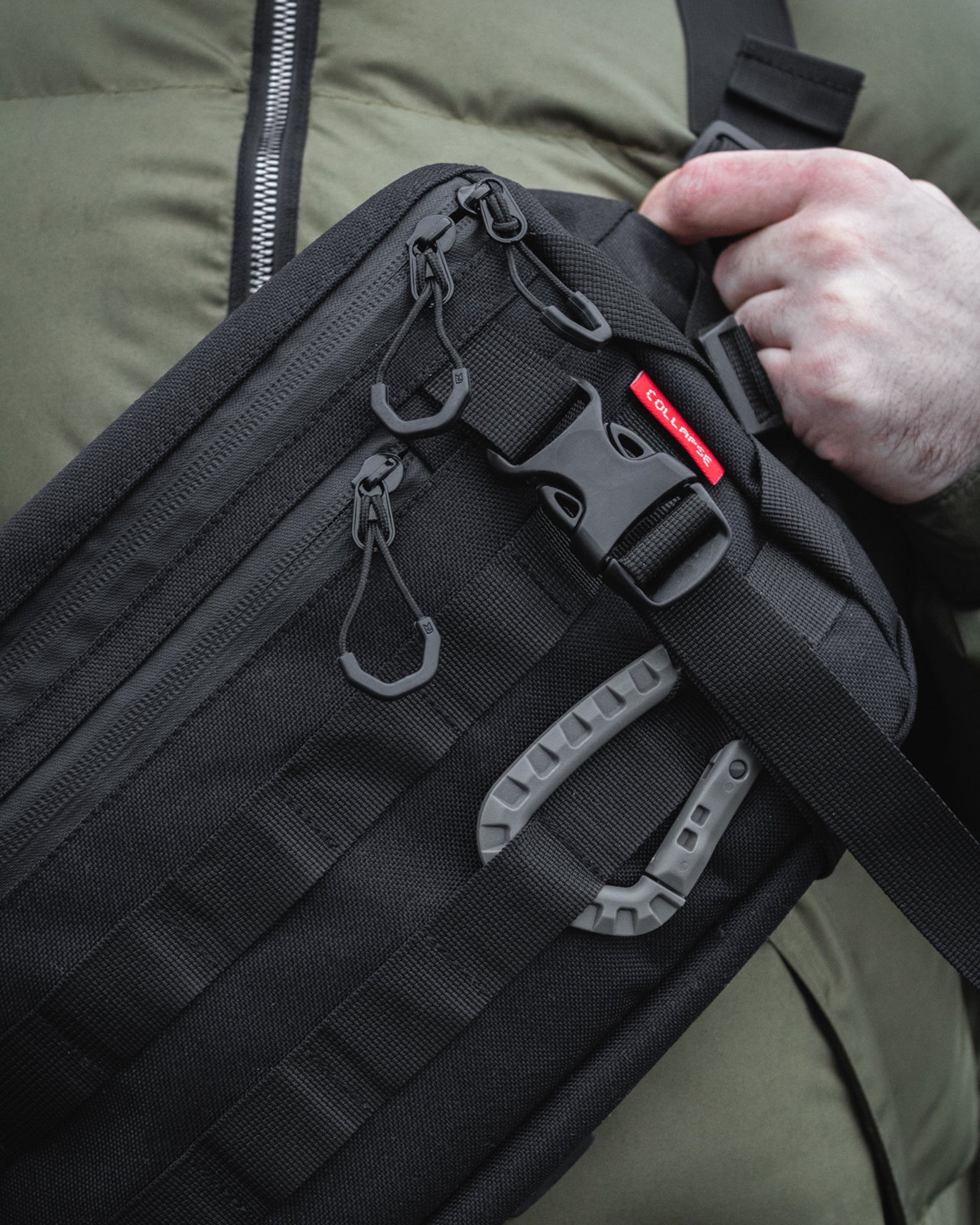 Techwear bag SHADOW cyberpunk bag cycling bag futuristic Etsy