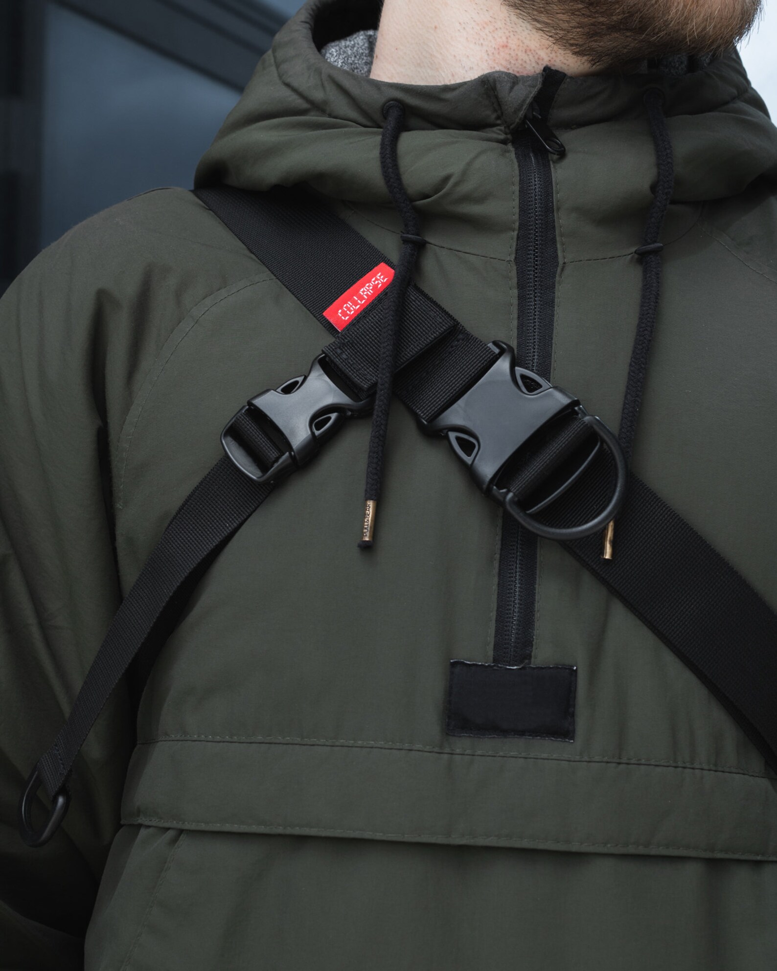 Techwear bag VOID 02 cyberpunk bag edc messenger bag molle Etsy