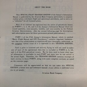 Airmans Information Manual : Special Pilot Training Edition | Etsy