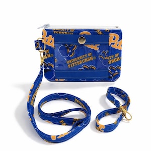 University of Pittsburgh Lanyard Wallet | Pitt Panthers ID Badge Holder