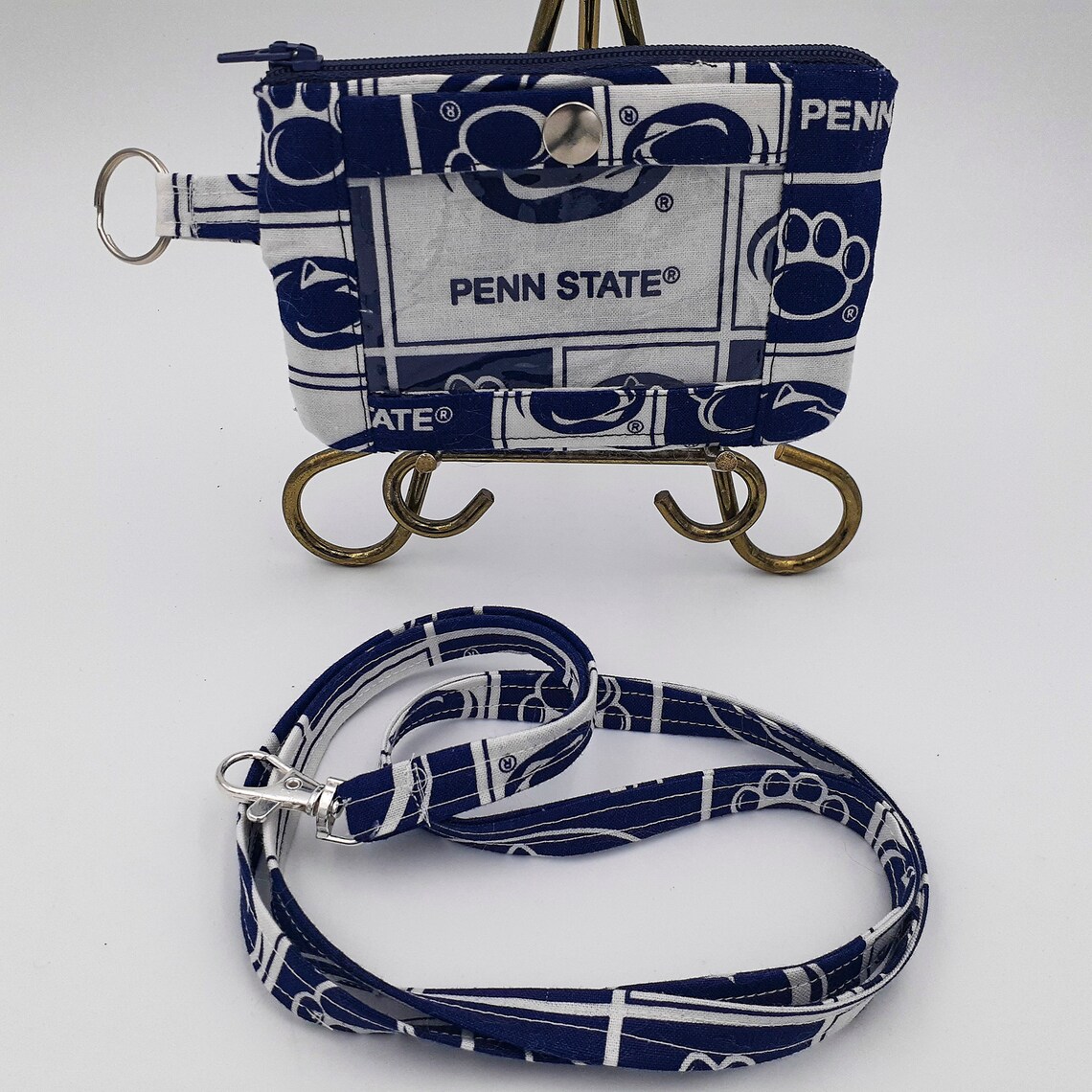 Penn State ID Badge Holder Wallet PSU ID Badge Holder Wallet | Etsy