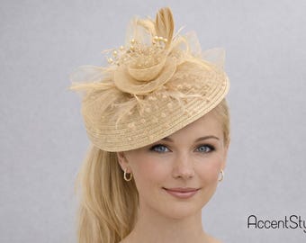Floral Fascinator Floral Crown Kentucky Derby Bridal Shower  display picture 2