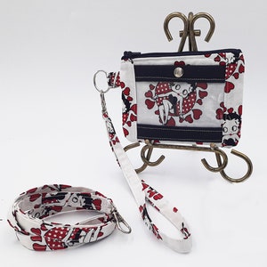 Porta credencial de tres compartimentos Betty Boop / Porta credencial de Betty Boop / Porta credencial de Betty Boop / Porta credencial de Betty Boop