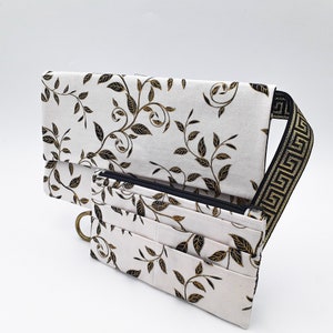 Cartera de mano de diseño Golden Vine / Cartera de mano de diseño / Cartera de mano / Cartera de mano / Cartera a juego