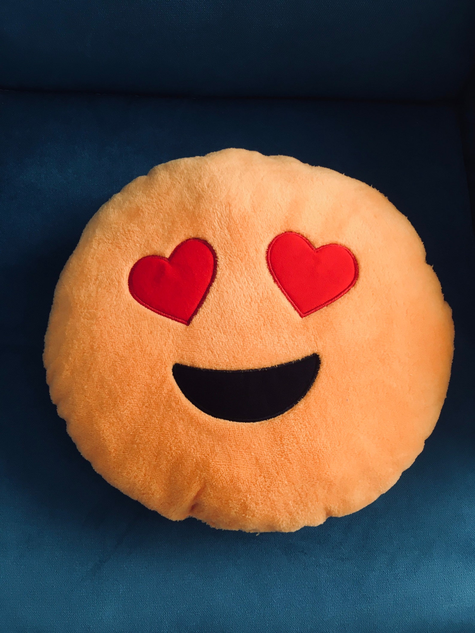Emoji Pillow Lover Man Cushion Emoji Heart Cushion Emoji Etsy