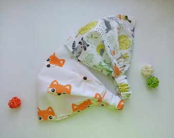 Bandana Garcon Bandana Fille Bandeau Large Coton Foulard Etsy