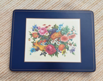 Pimpernel England floral place mats - set of 4