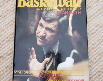 Vintage 'Basketball: Multiple Offense and Defense' by Dean Smith hardcover