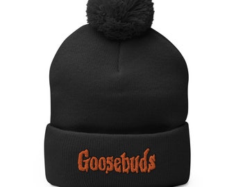 Goosebuds Pom-Pom Beanie (Podcast Orange)