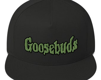 Goosebuds Snapback Cap - Podcast Green