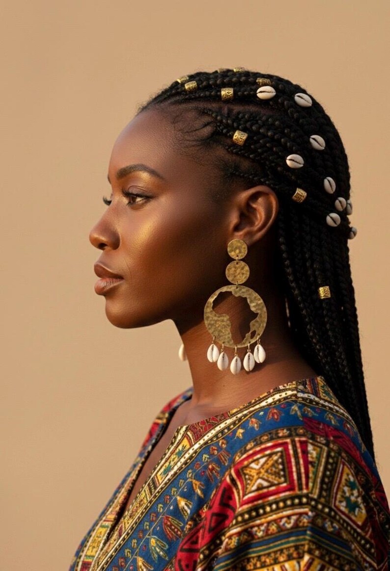 22/AFRICA MAP: Afrocentric Inspired Jewelry 100 Percent Handmade ...