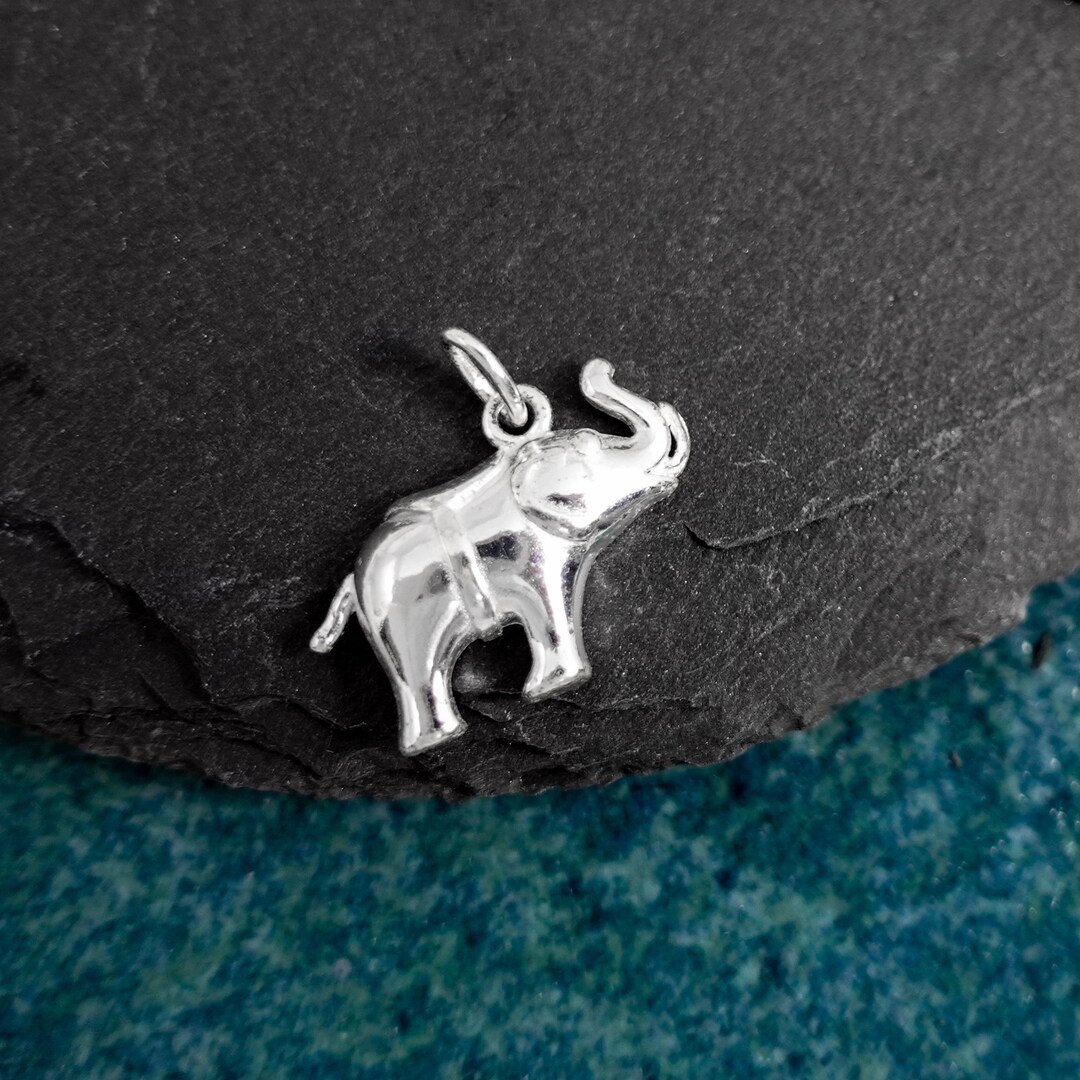 Pince à Billets Homme Argent Massif 925 – Motif éléphant – Style Vintage