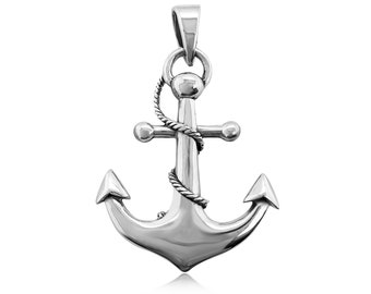 10/20/30 Pcs Antique Silver Anchor Charms Nautical Pendant Ocean Jewelry 25x20mm