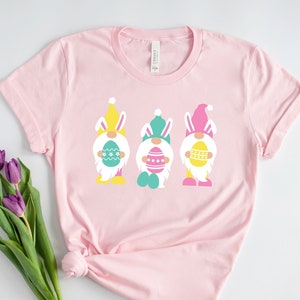 Easter Gnome Shirt, Easter Shirts for Women, Easter Gifts, Funny Easter Shirt, Happy Easter Shirt, Easter Teacher Shirt, Mom Easter Shirt
