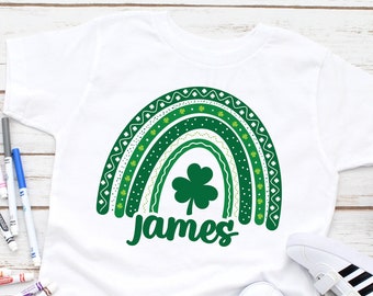Personalized St Patrick's Day Shirt, St Patricks Day Shirt Kids, Boy St Patricks Day Shirt, Toddler St Patricks Day Outfit