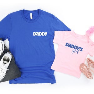 Father Daughter Matching Shirts, Daddy Daughter Shirts, Daddy and Me Shirts, Fathers Day Gift From Daughter, 1st Fathers Day Gift