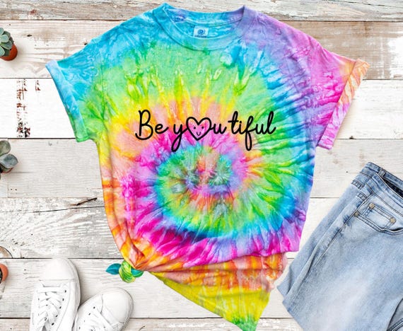 Tie dye shirt - beyoutiful shirt - Women shirt - tye dye - Summer trend - Rainbow tie dye - tie dye shirt women - gift - tie dye custom