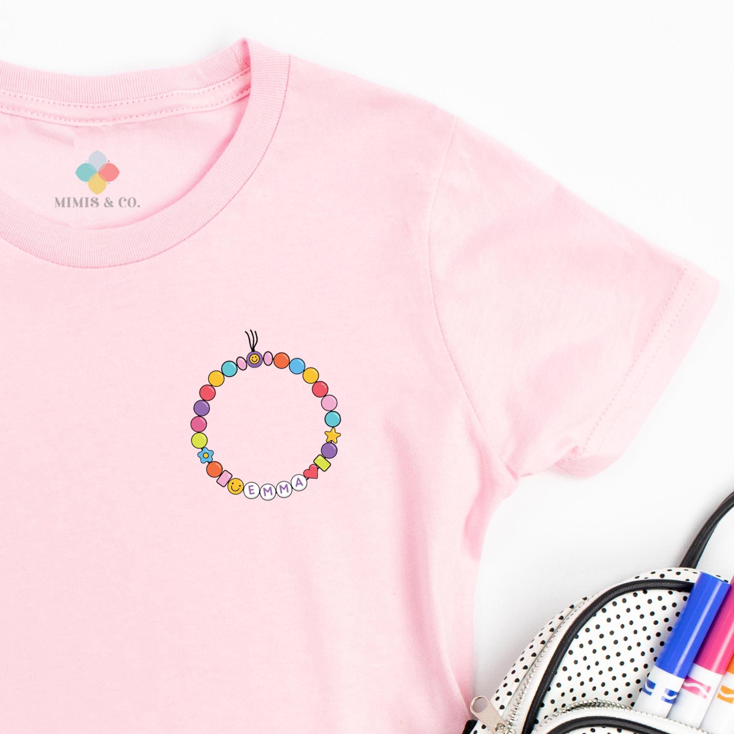 Beaded T Shirt Girls Clothing - Etsy