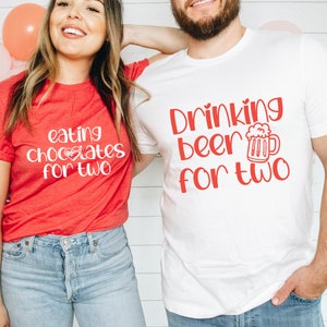 Valentine Baby Announcement, Pregnancy Announcement Shirt Couples, Expecting Mom Gift, Pregnancy Reveal Shirt, Baby Reveal Ideas