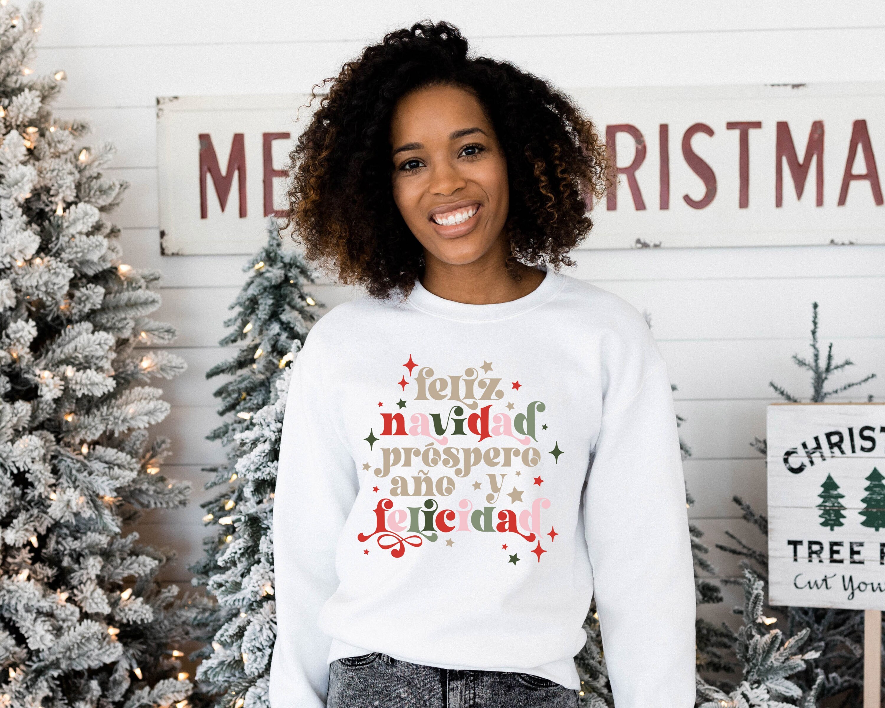 Fleece navidad hotsell sweater