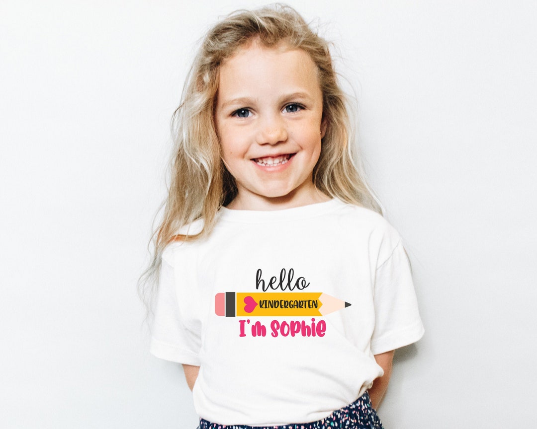 Kindergarten Outfit, First Day of School Shirt, First Day of ...