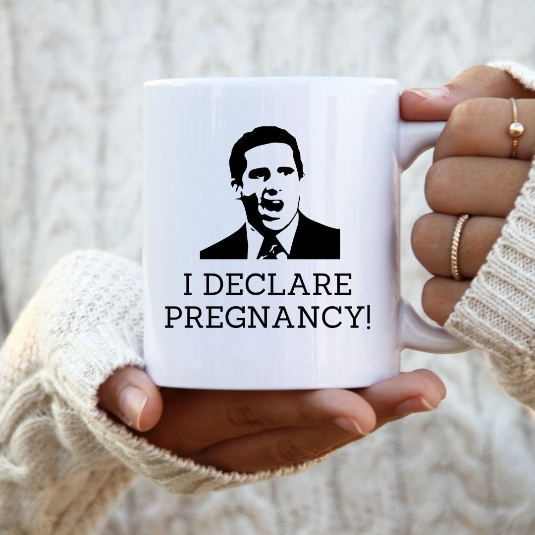 The Office Pregnancy Announcement Pregnancy Announcement Mug Etsy