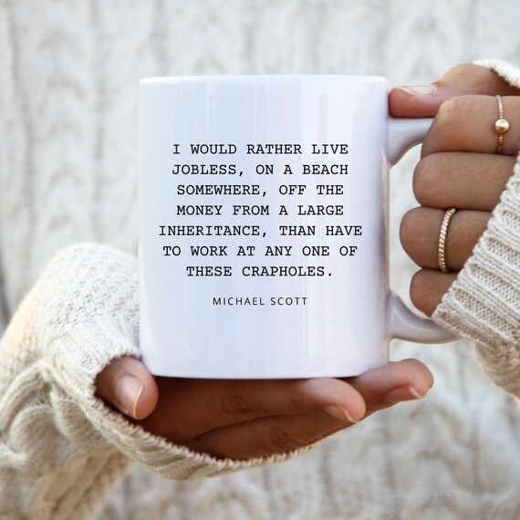 Michael Scott Mug the Office Mug Funny Office Mug the - Etsy Michael Scott Mug the Office Mug Funny Office Mug the - Etsy