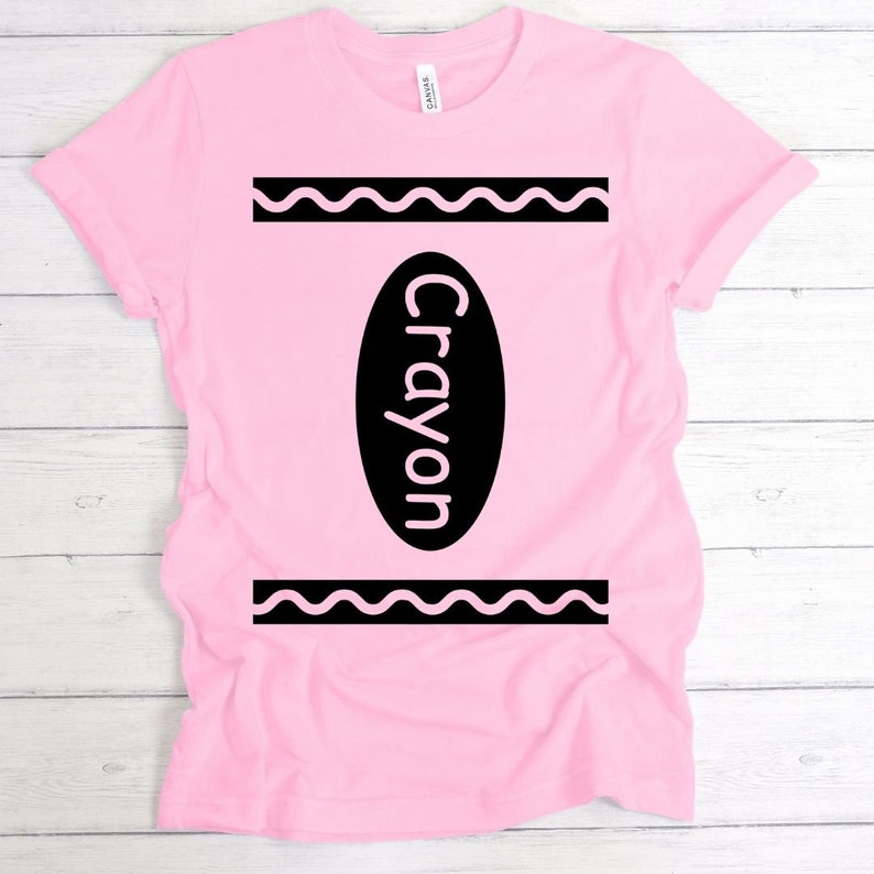 Crayon Shirt Halloween Crayon Costume Halloween Group Etsy