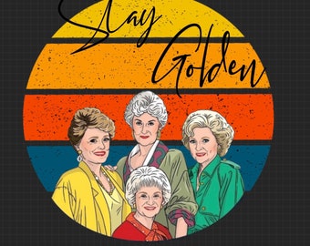 Chicas doradas Quédate dorada PNG