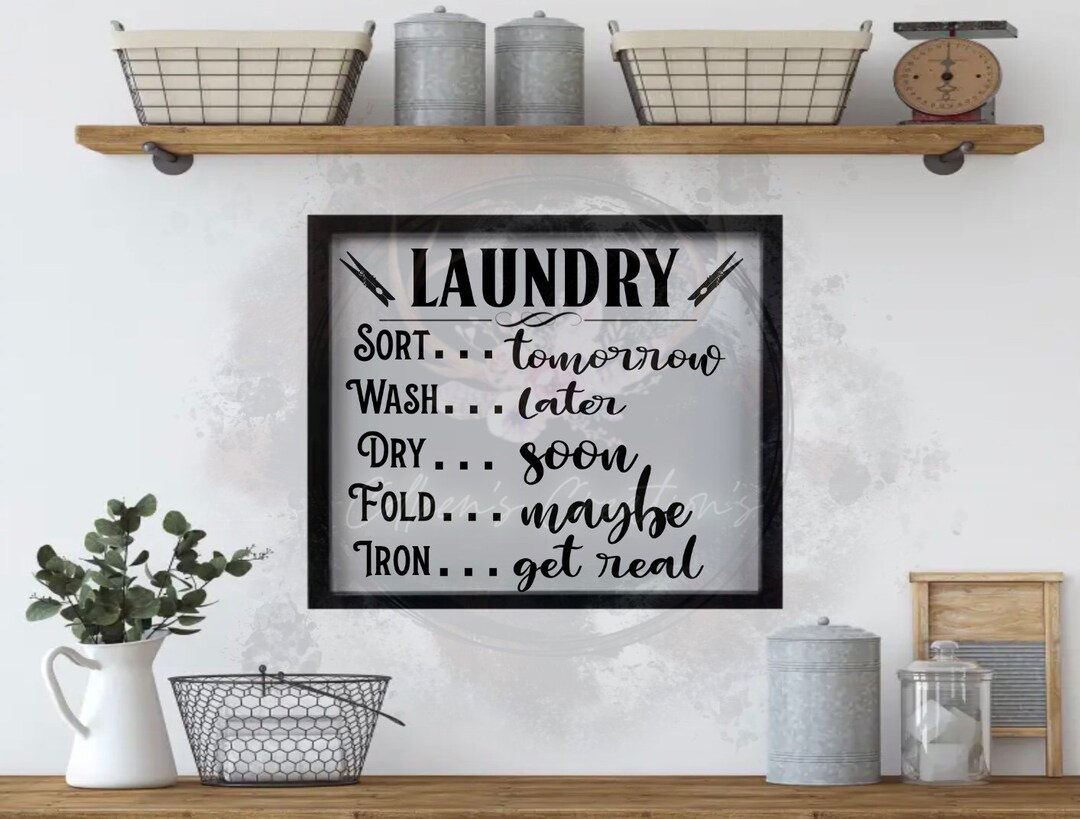 Laundry Rrom Sign Laundry Room Sign - Etsy