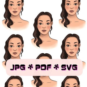 Face Painting Template board, Face paint designs menu board, Designs for face painters, digital download design menu board, template menu