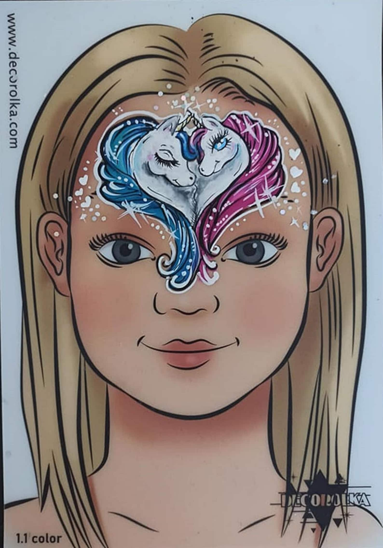 face-painting-template-board-face-paint-designs-menu-board-etsy