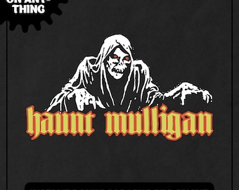 Hot Mulligan - Haunt Mulligan Concert Tshirt Tee Shirt Illustration SVG PNG Cricut Fan fait