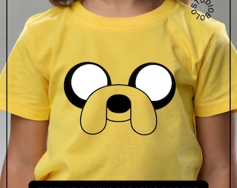 Adventure Time Jake the Dog Cosplay SVG, PNG Files | Kids & Adults DIY Costume Decal Cricut Silhouette Cutting and Printing