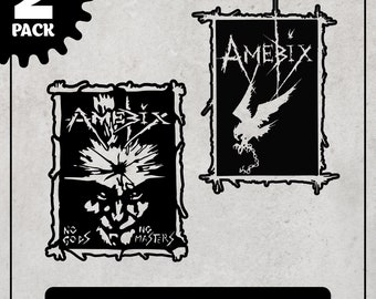 Amebix SVG - DIY Crust Anarcho Punk D-Beat illustration Transparent Illustration Png Eps Cricut | Download Print Digital Printable Tshirt