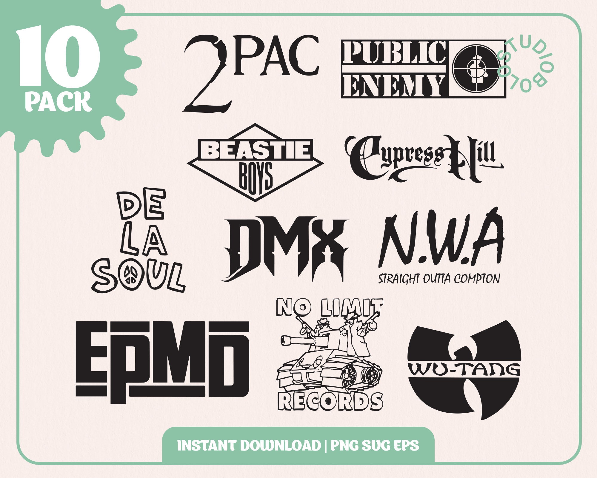 Hip Hop Artist Logos