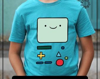 Adventure Time BMO Cosplay Lsp, SVG, PNG Files | Kids & Adults Costume Decal Cricut Silhouette Cutting and Printing