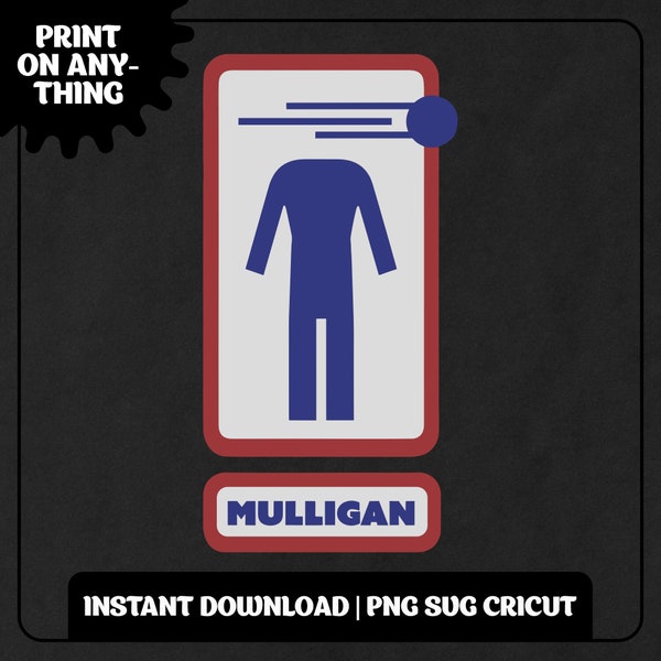 Hot Mulligan - Mulligan Concert Tshirt Tee Shirt Illustration SVG PNG Cricut Fan made
