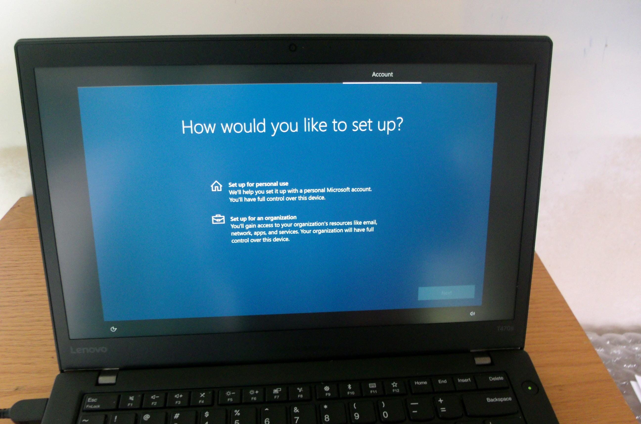 Lenovo ThinkPad T470s Refurbished Laptop