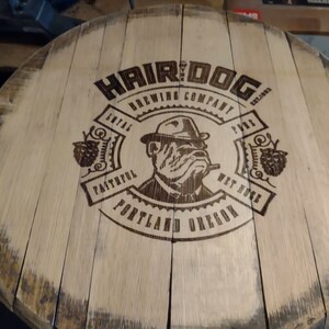 bourbon barrel head (hair of the dog)