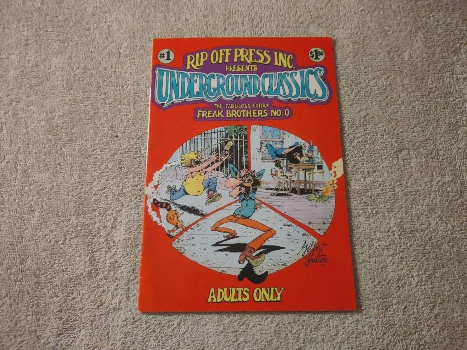 Furry Freak Brothers - Etsy