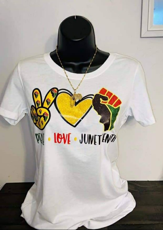 Juneteenth shirt, Peace Love Juneteenth shirt, Freeish since 1865 shirt
