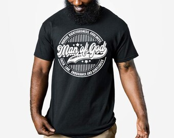 Man of God shirt, Inspirational shirt