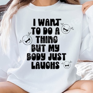 Funny Chronic Illness SVG Pain Warrior Humor PNG My Body Just Laughs Fibromyalgia Cut File Lupus Flare Day Autoimmune Disease Downloads