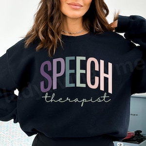 Speech Therapist PNG Speech Therapist SVG Cut File Language Pathologist Shirt Design Gift for SLP School Speech Therapy Digital Download