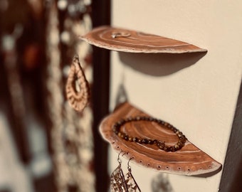 Mushroom Earring Shelf