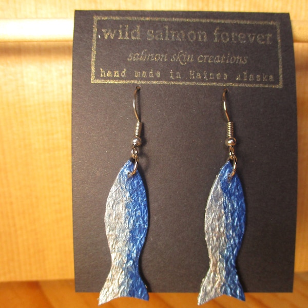 Salmon Skin earrings